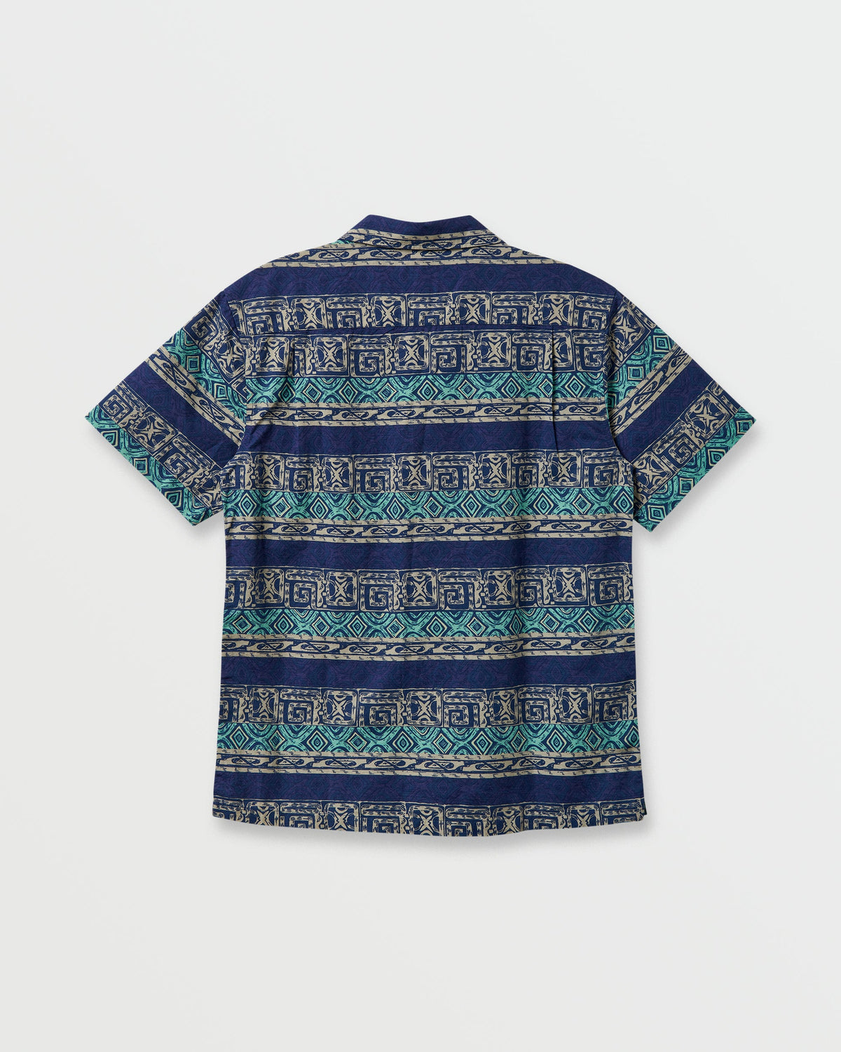 Global Heat Casual Short Sleeve Shirt - Turbo Blue | Quick Silver