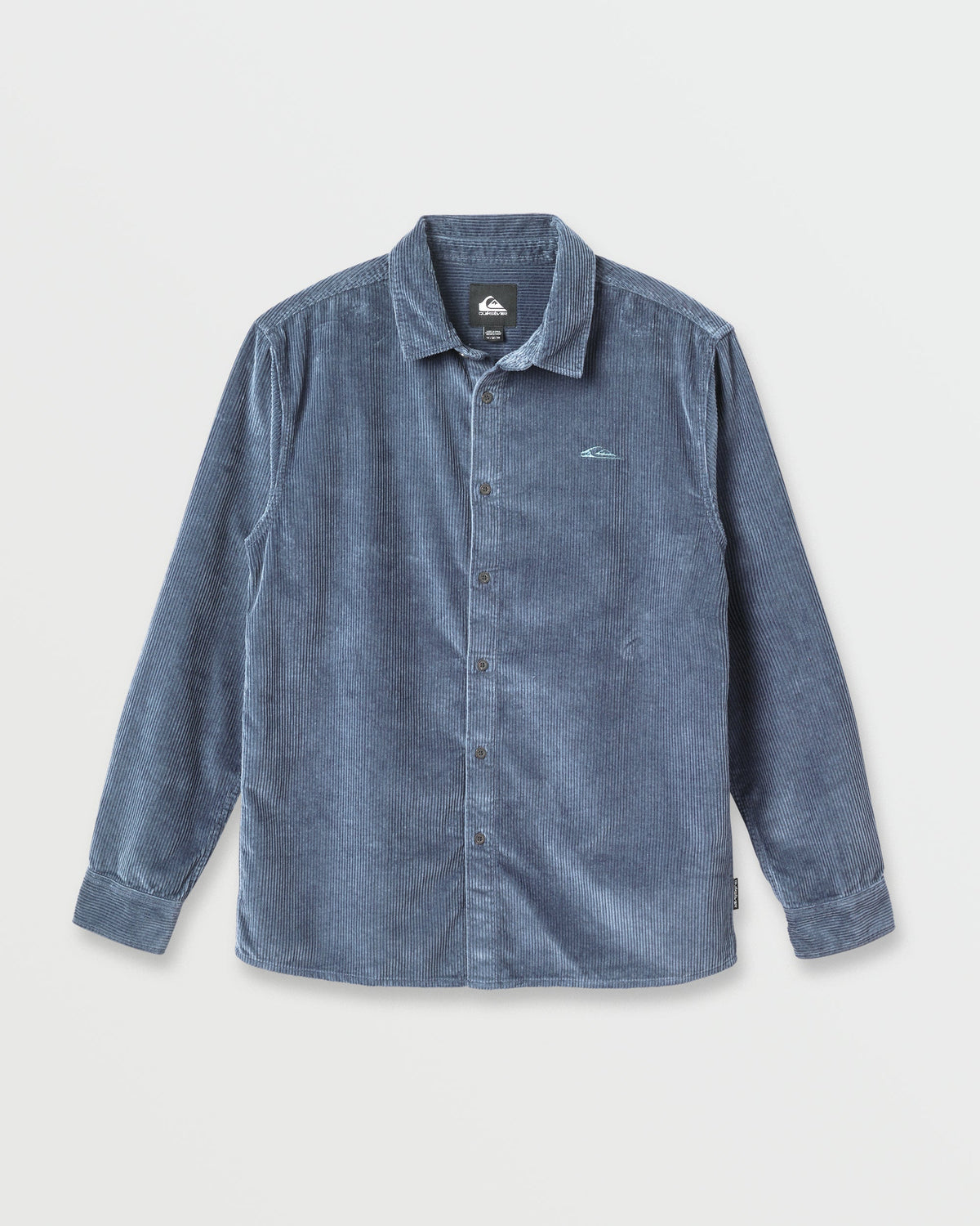 Cord Long Sleeve Shirt - China Blue | Quick Silver