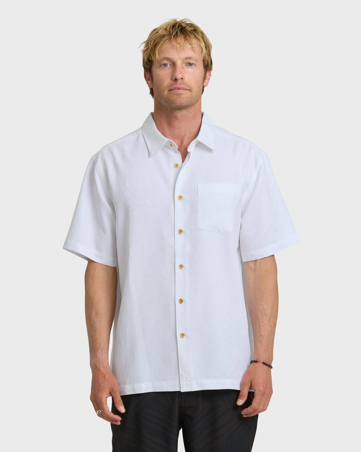 Waterman Island Jungle Shirt - White | Quick Silver