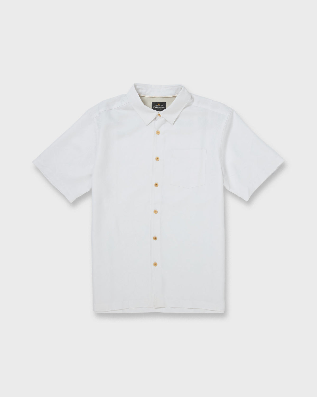 Waterman Island Jungle Shirt - White | Quick Silver