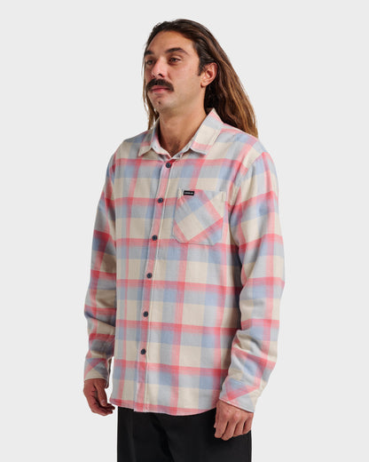 Penmar Check Flannel Shirt - Moonstruck | Quick Silver