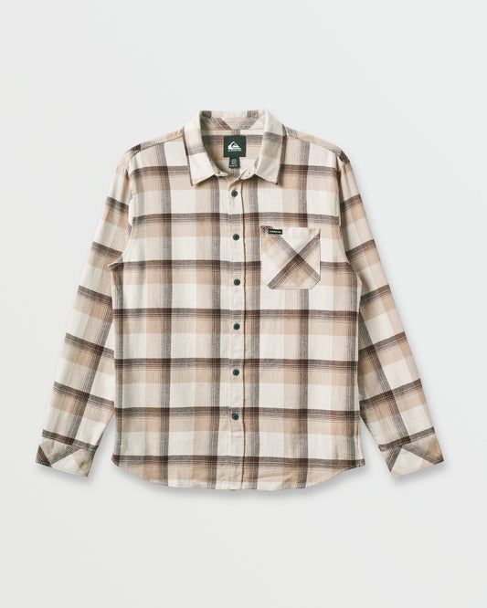 Penmar Check Flannel Shirt - Silver Birch | Quick Silver