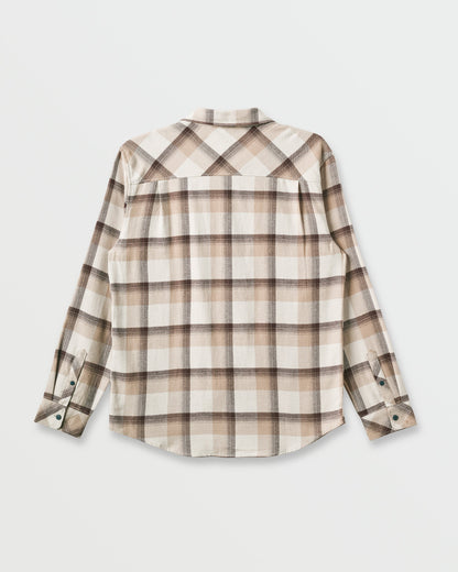 Penmar Check Flannel Shirt - Silver Birch | Quick Silver