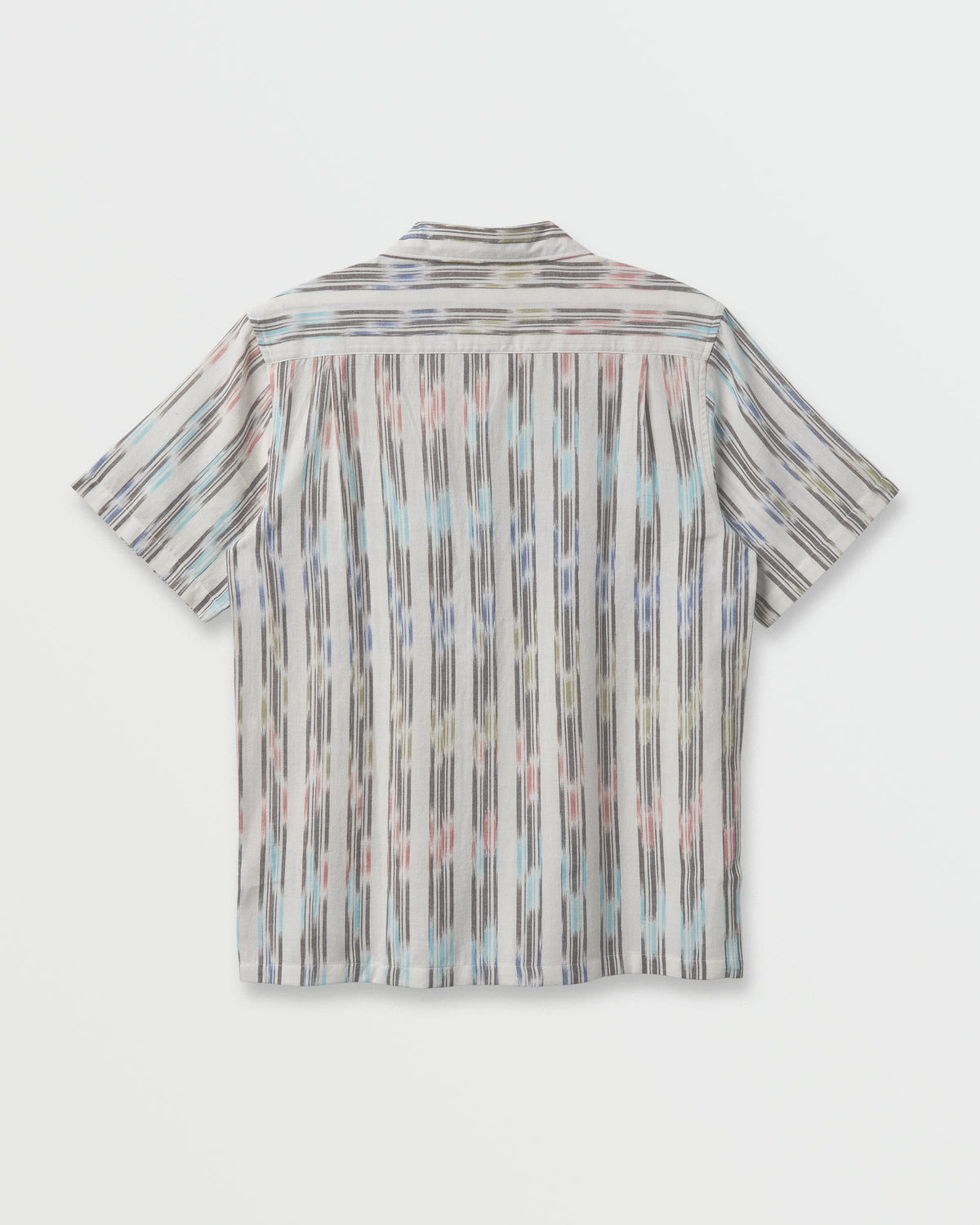 Space Dye Casual Short Sleeve Shirt - Off White | Quick Silver