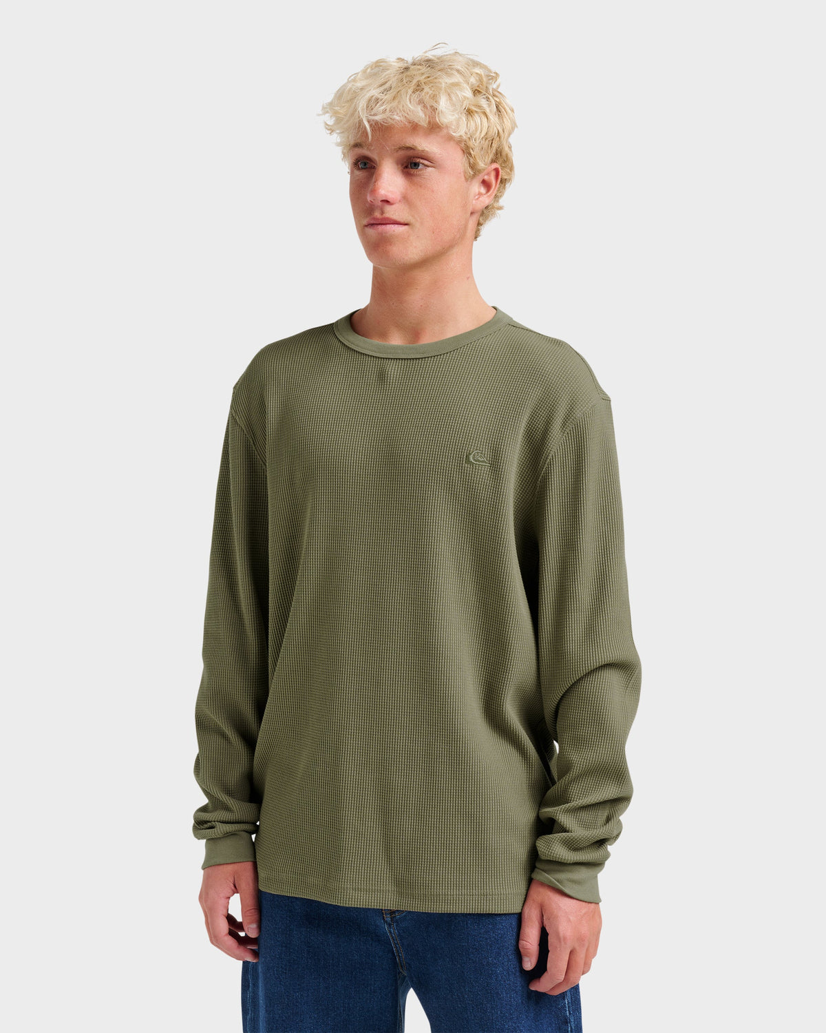 Nelson Long Sleeve Thermal Top - Fallen Rock | Quick Silver