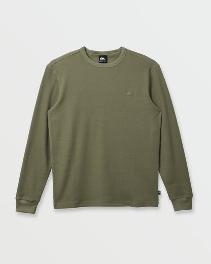Nelson Long Sleeve Thermal Top - Fallen Rock | Quick Silver