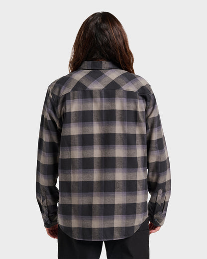 Penmar Check Flannel Shirt - Phantom | Quick Silver