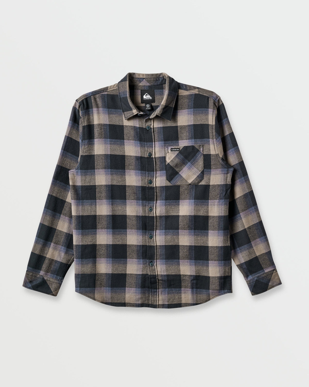 Penmar Check Flannel Shirt - Phantom | Quick Silver