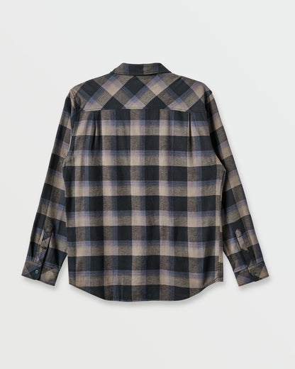 Penmar Check Flannel Shirt - Phantom | Quick Silver