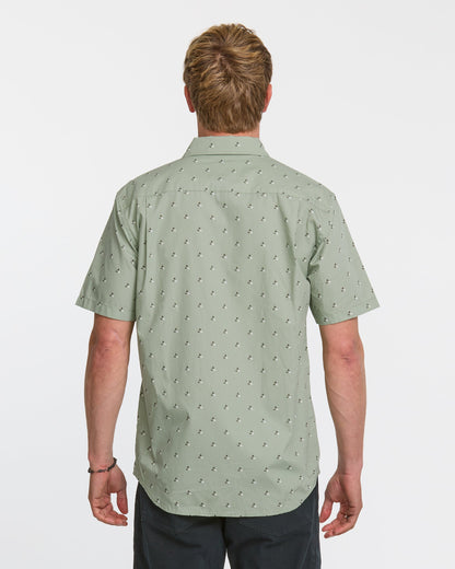 Kapu Mini Classics Short Sleeve Shirt - Herb | Quick Silver