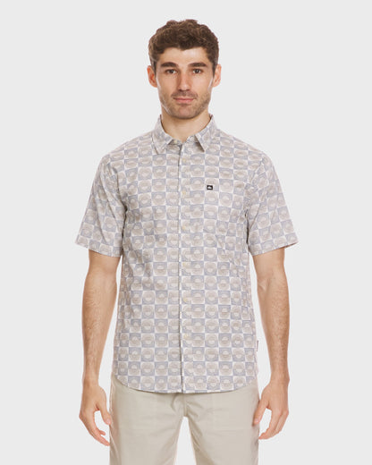 Florever Classic Short Sleeve Shirt - Silver Birch | Quick Silver