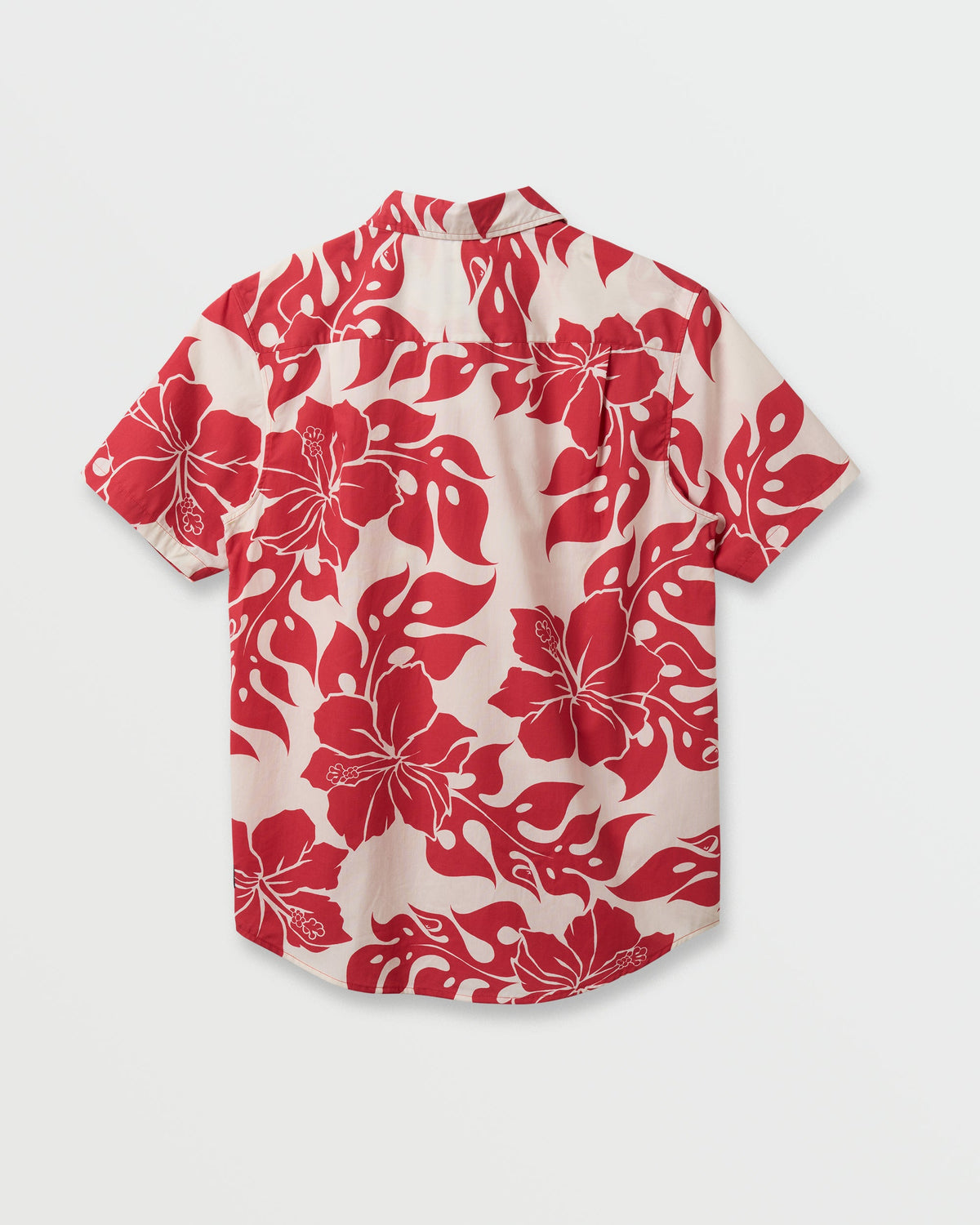 Oceanview Classic Short Sleeve Shirt - Mineral Red | Quick Silver