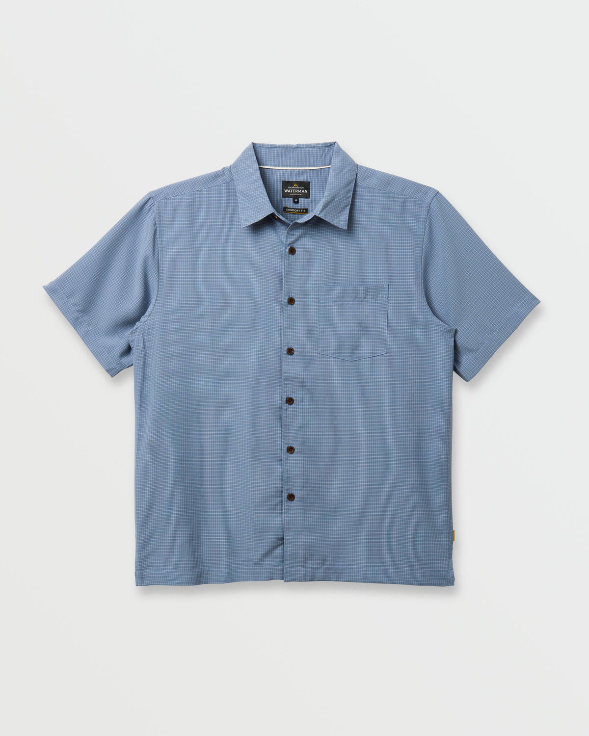 Waterman Check Out Shirt - Flint Stone | Quick Silver