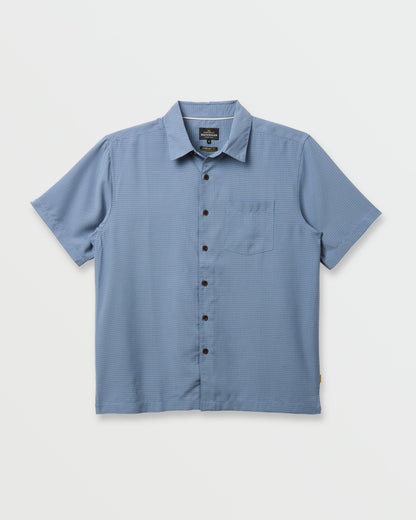 Waterman Check Out Shirt - Flint Stone | Quick Silver