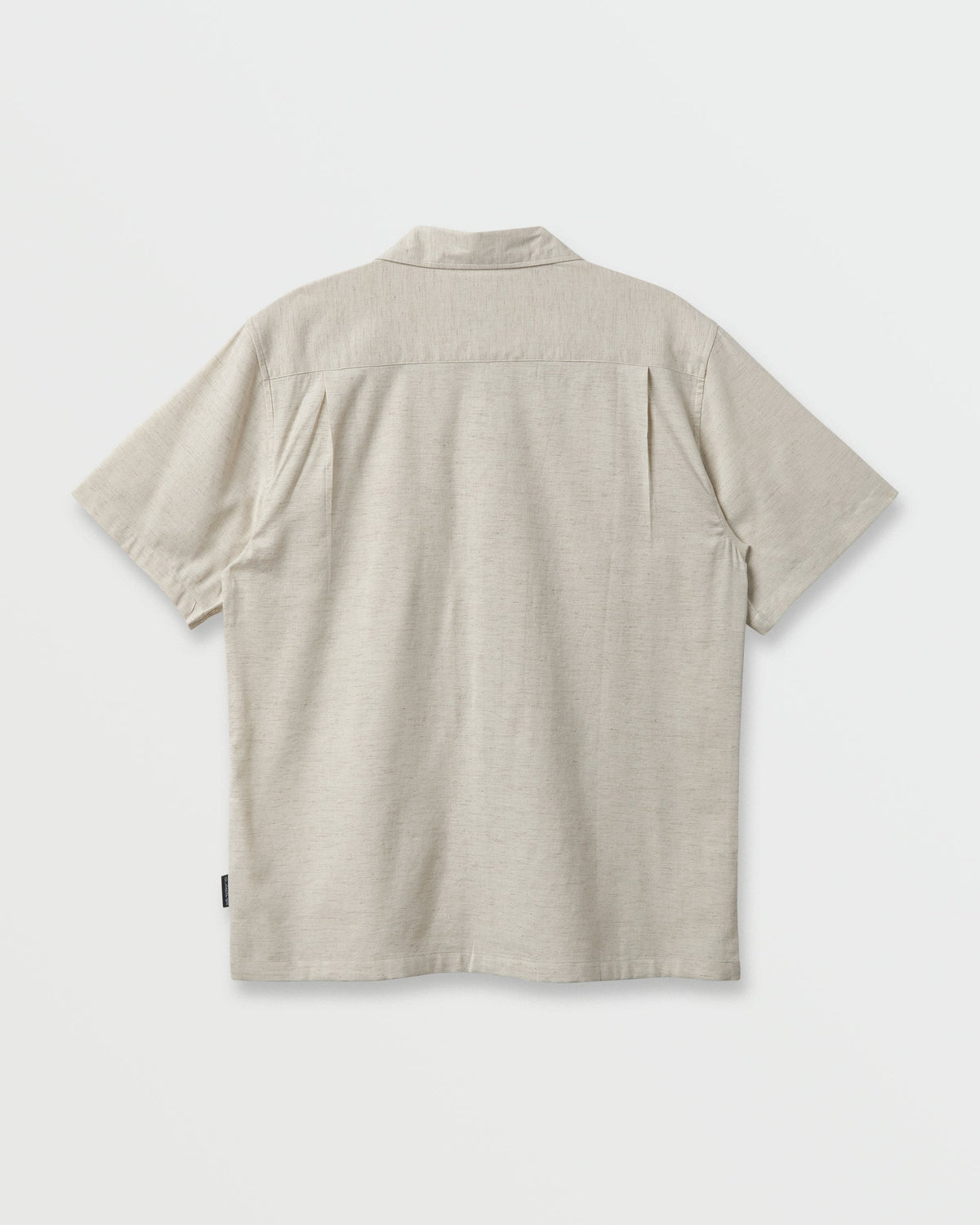 Flecky Island Short Sleeve Shirt - Silver Birch | Quick Silver