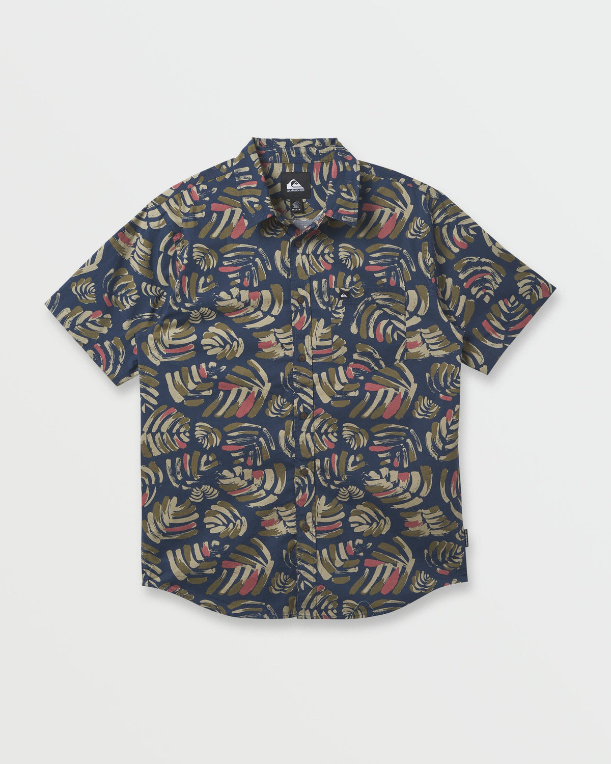 Shades Classic Stretch Short Sleeve Shirt - Eclipse | Quick Silver