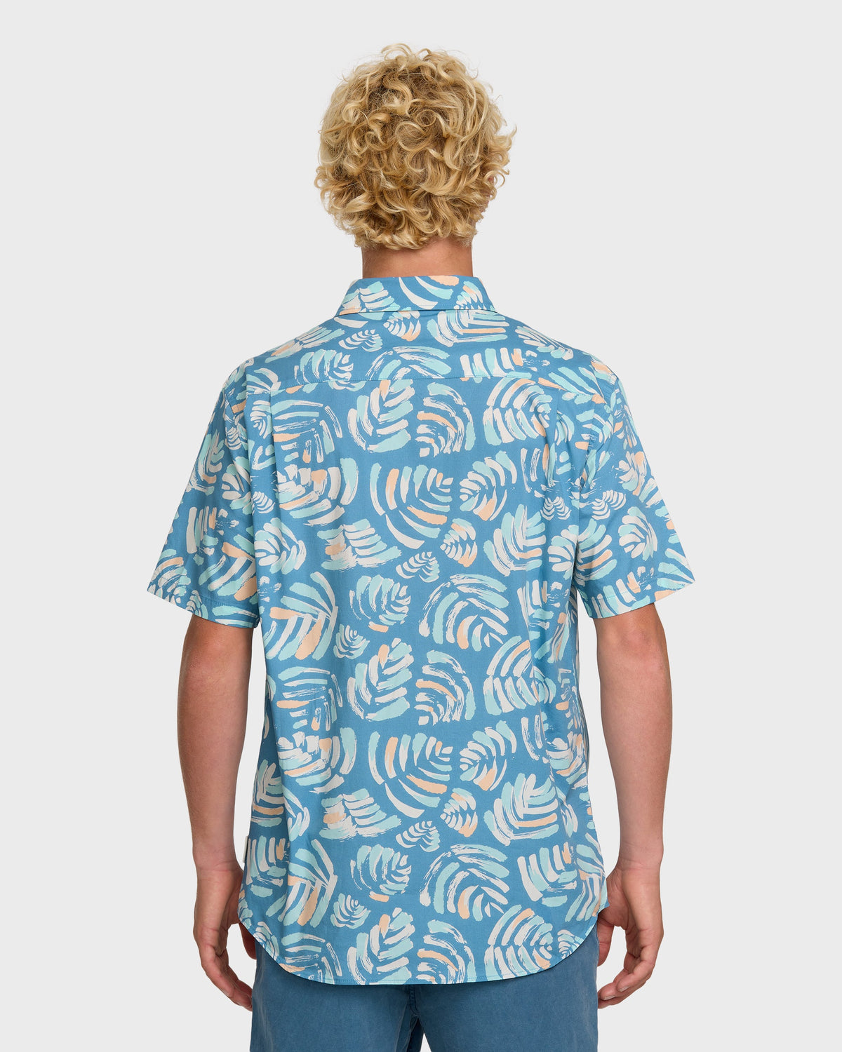 Shades Classic Stretch Short Sleeve Shirt - Niagara | Quick Silver