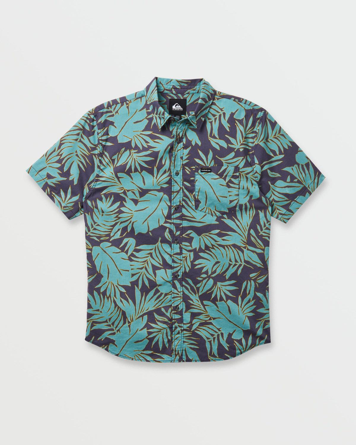 Palm Trip Classic Short Sleeve Shirt - Graystone | Quick Silver