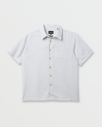 Waterman Check Out Shirt - White | Quick Silver