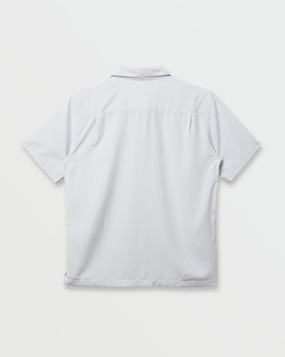 Waterman Check Out Shirt - White | Quick Silver