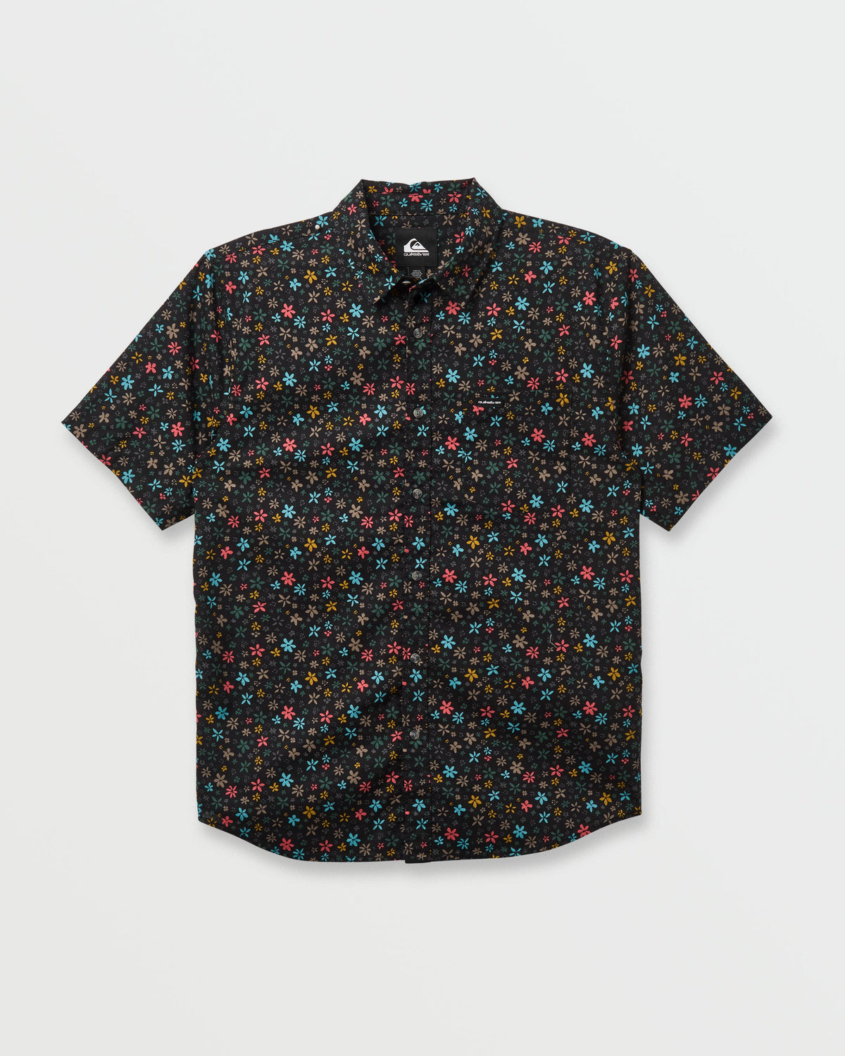 Ditsy Mini Classic Short Sleeve Shirt - Eclipse | Quick Silver