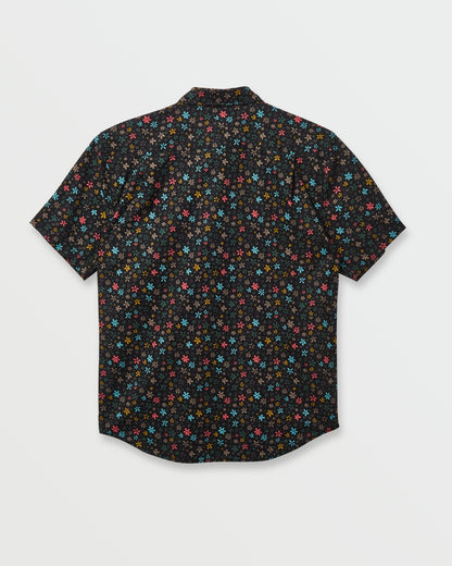 Ditsy Mini Classic Short Sleeve Shirt - Eclipse | Quick Silver
