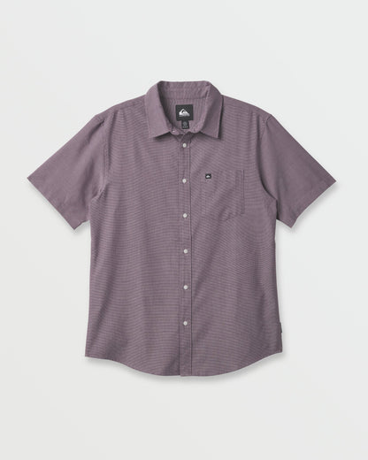 Shoreline Classic Short Sleeve Shirt - Sunset Purple | Quick Silver