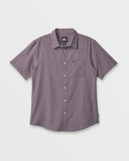 Shoreline Classic Short Sleeve Shirt - Sunset Purple | Quick Silver