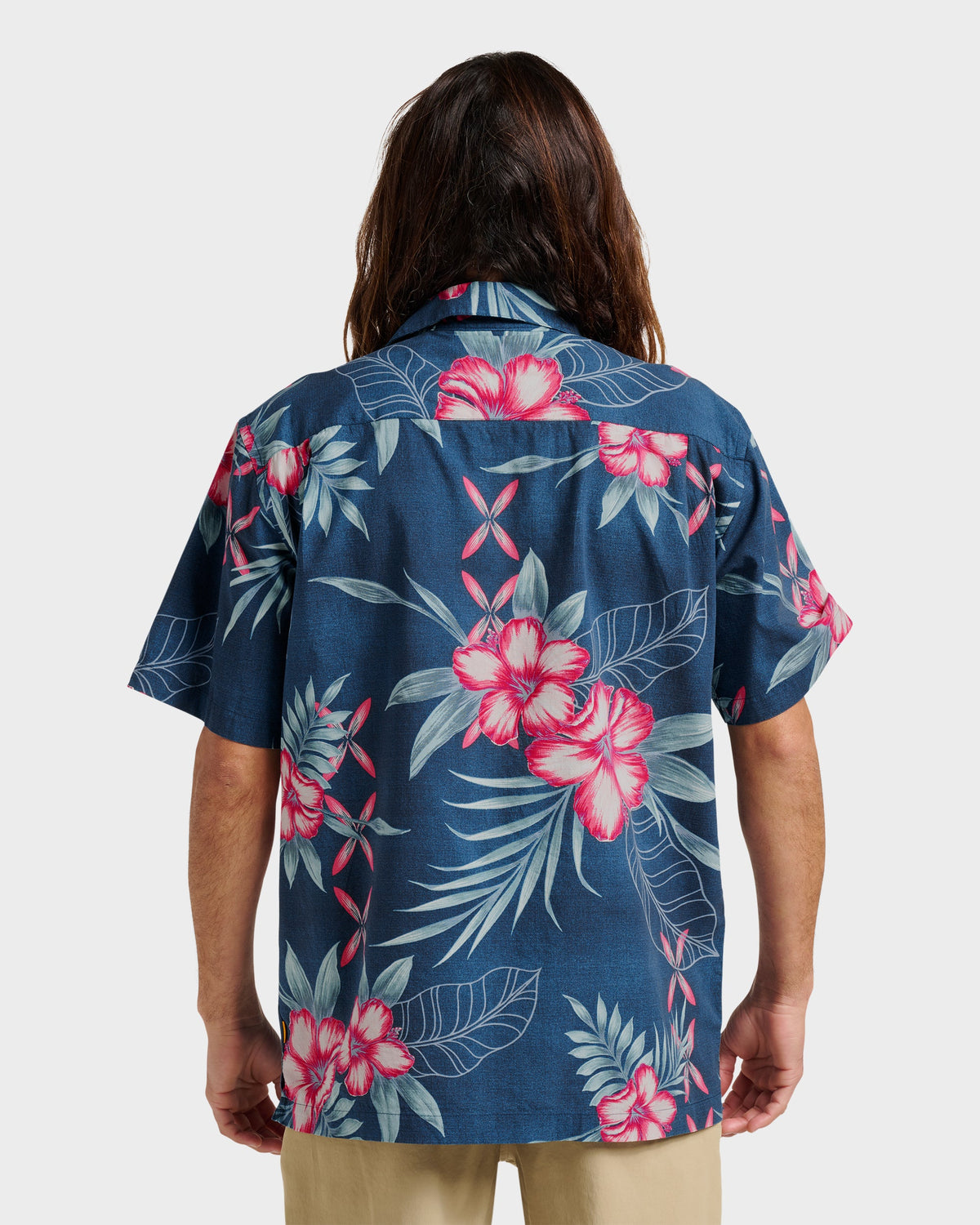 Waterman Playita Floral Shirt - Sargasso Sea | Quick Silver
