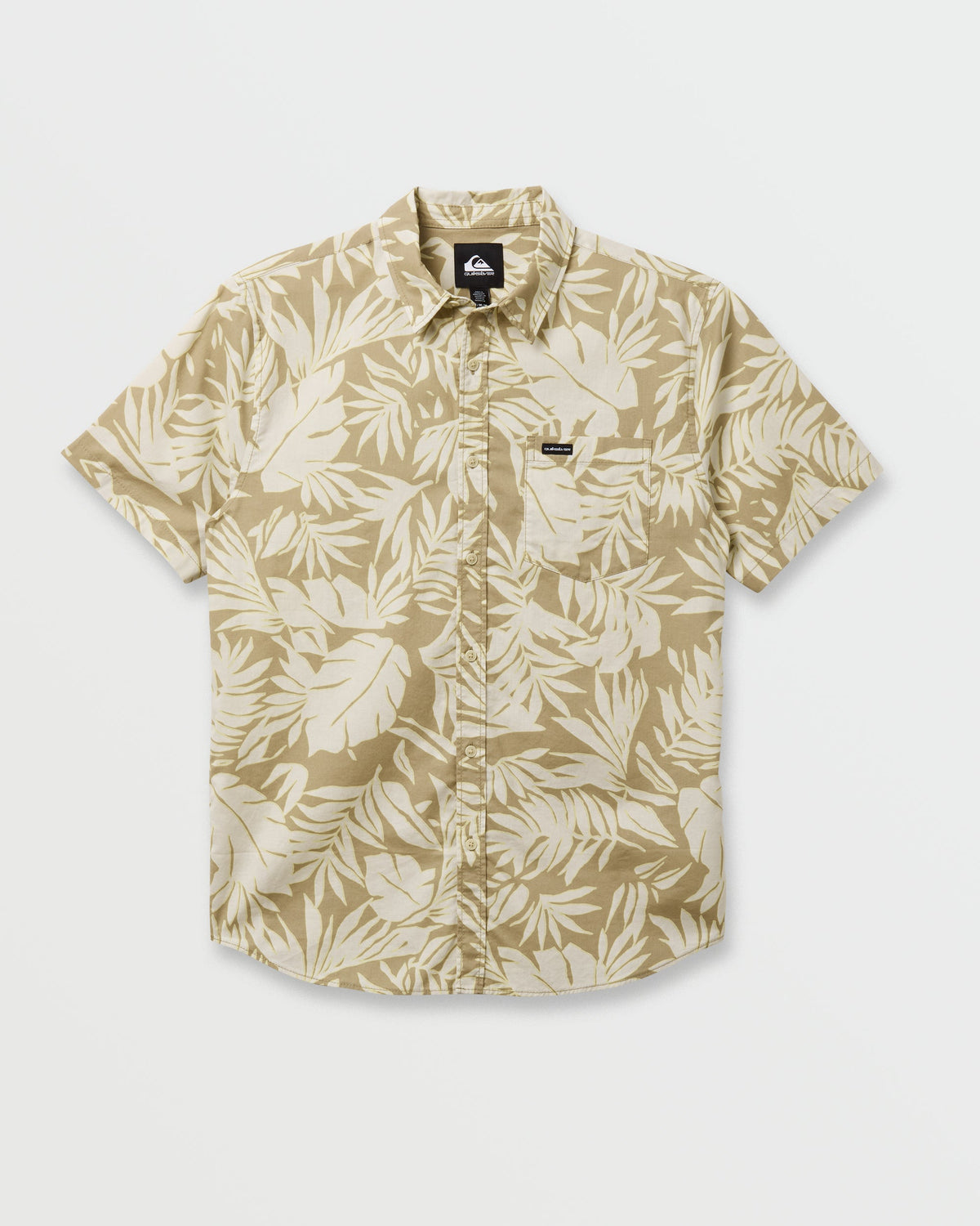 Palm Trip Classic Short Sleeve Shirt - Twill | Quick Silver