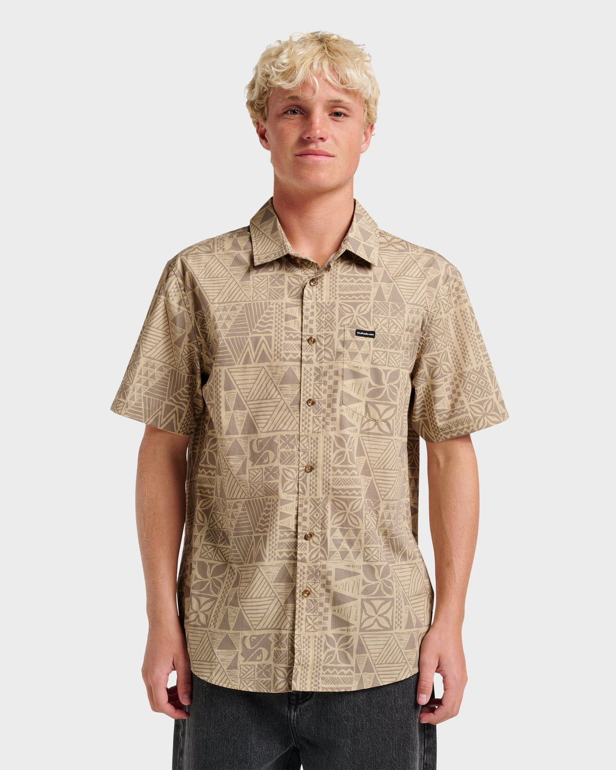 Makaha Classic Short Sleeve Shirt - Twill | Quick Silver