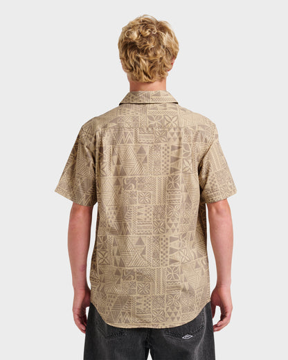 Makaha Classic Short Sleeve Shirt - Twill | Quick Silver