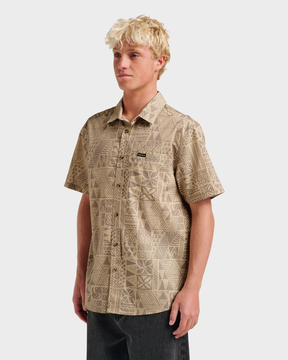 Makaha Classic Short Sleeve Shirt - Twill | Quick Silver