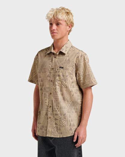 Makaha Classic Short Sleeve Shirt - Twill | Quick Silver