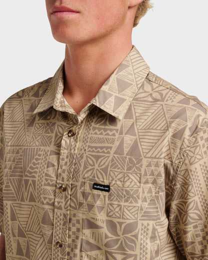 Makaha Classic Short Sleeve Shirt - Twill | Quick Silver