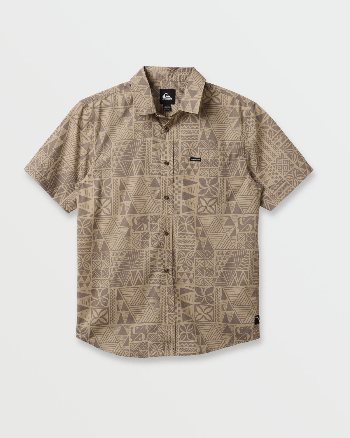 Makaha Classic Short Sleeve Shirt - Twill | Quick Silver