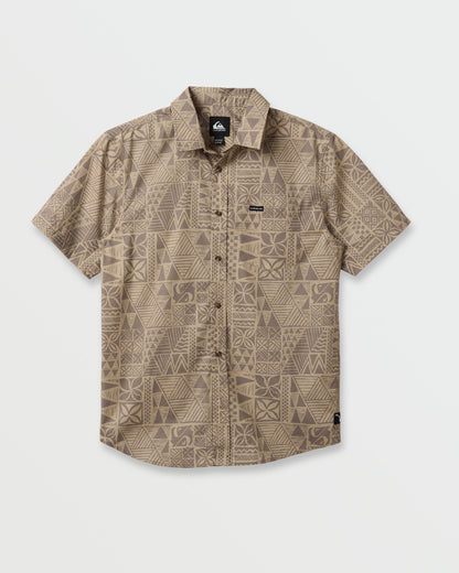 Makaha Classic Short Sleeve Shirt - Twill | Quick Silver
