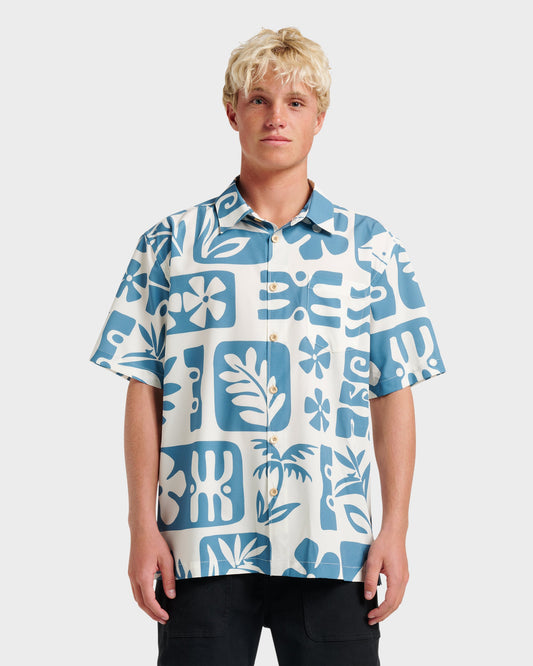 Waterman Dunes Shirt - White | Quick Silver
