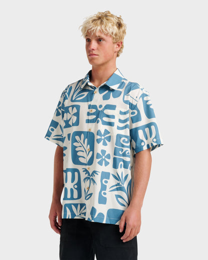 Waterman Dunes Shirt - White | Quick Silver