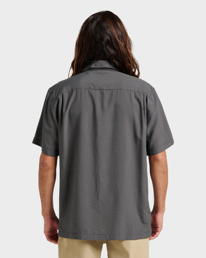 Waterman Check Out Shirt - Phantom | Quick Silver