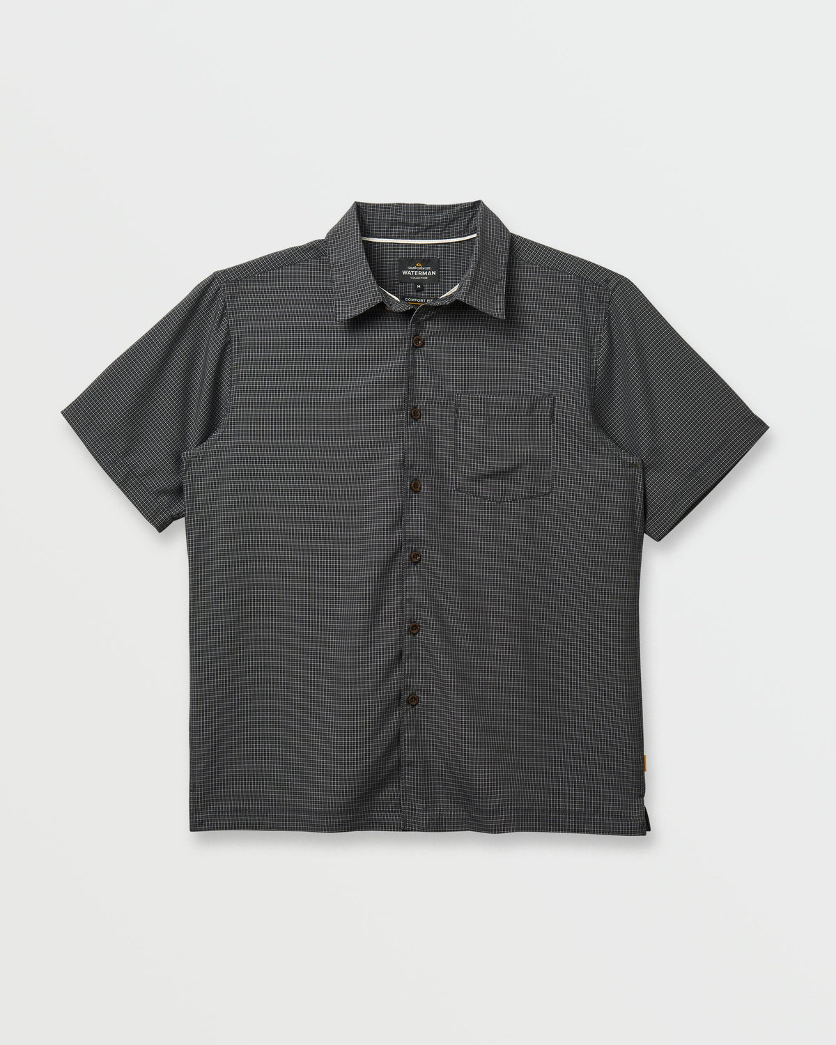Waterman Check Out Shirt - Phantom | Quick Silver