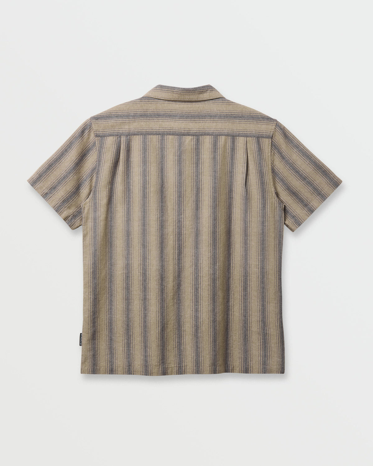 Oxford Stripe Casual Short Sleeve Shirt - Fallen Rock | Quick Silver
