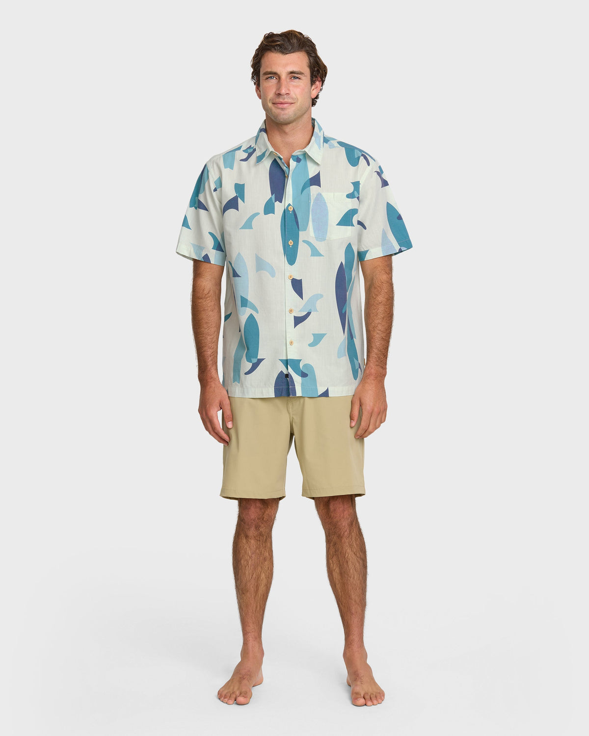 Waterman Boardo Shirt - Sea Blue | Quick Silver