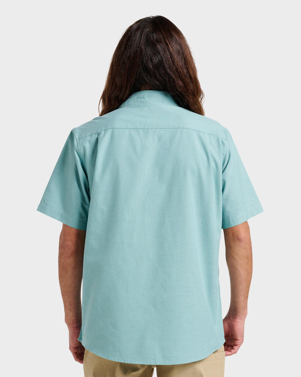 Shoreline Classic Short Sleeve Shirt - Dusty Turquoise | Quick Silver