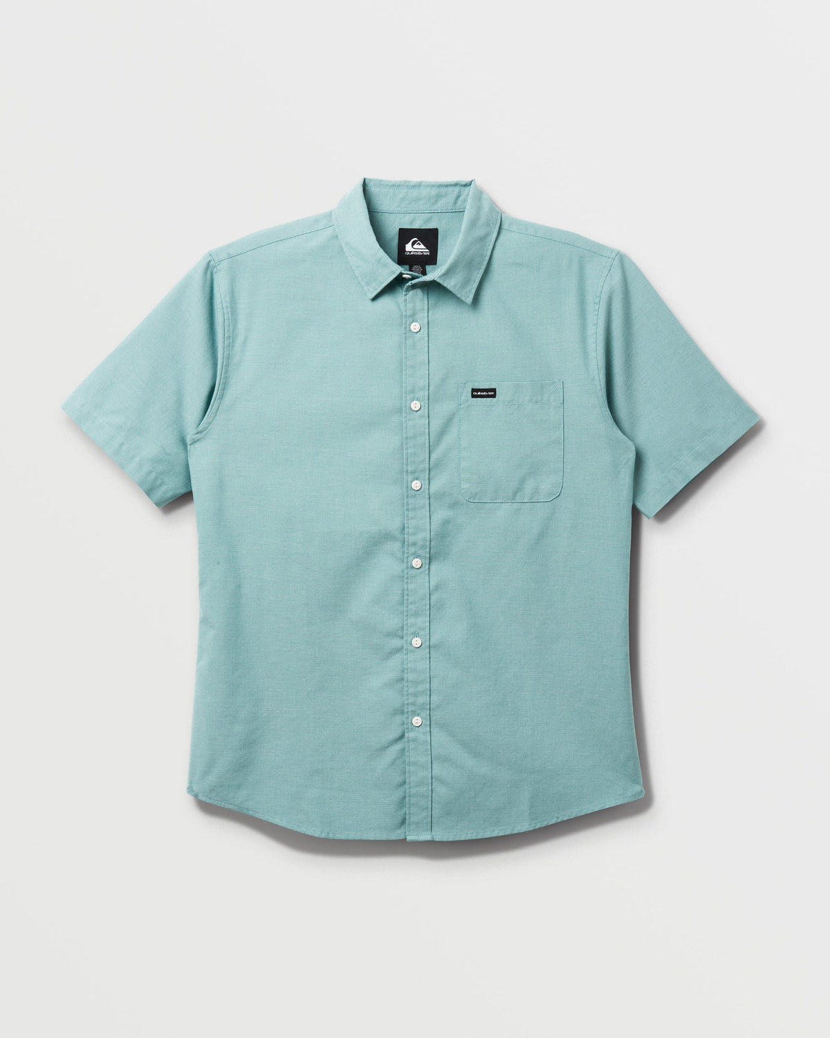 Shoreline Classic Short Sleeve Shirt - Dusty Turquoise | Quick Silver