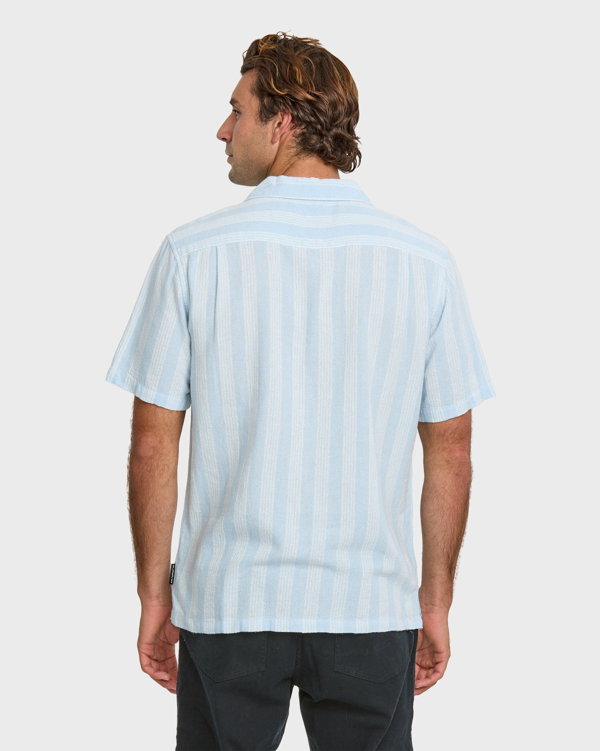 Nightfall Island Short Sleeve Shirt - Skyway | Quick Silver