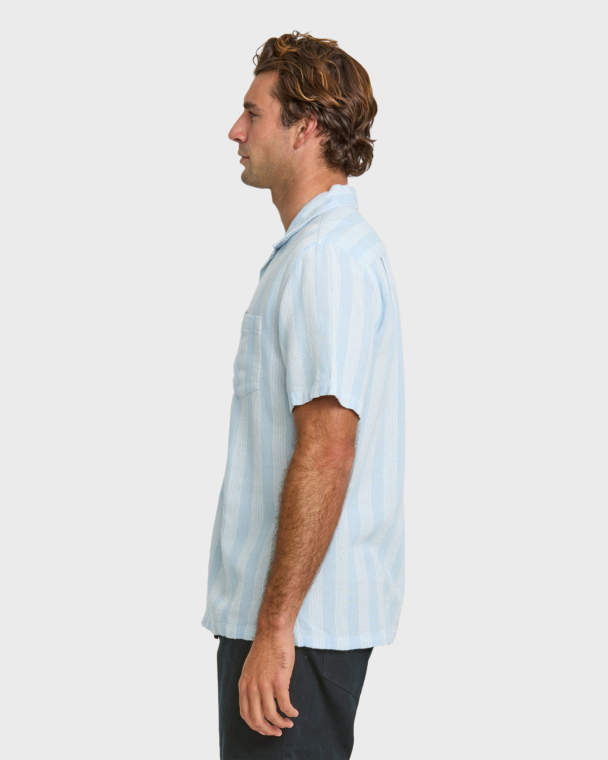 Nightfall Island Short Sleeve Shirt - Skyway | Quick Silver
