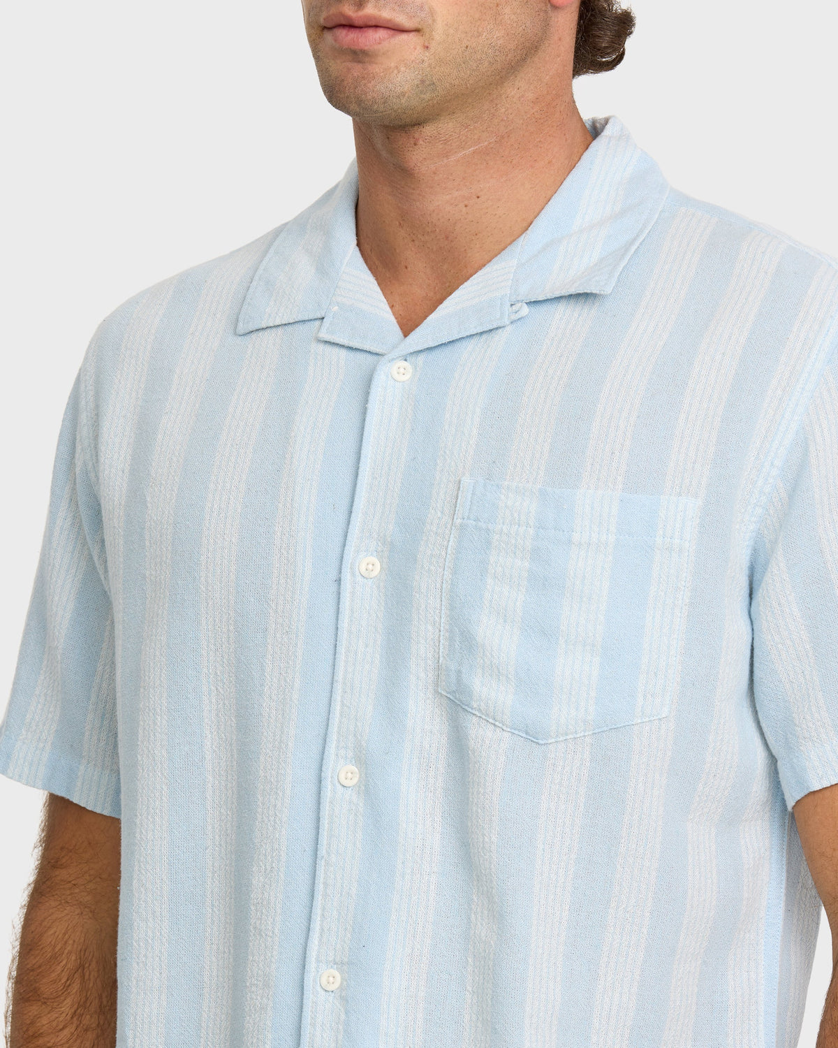 Nightfall Island Short Sleeve Shirt - Skyway | Quick Silver