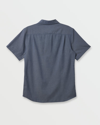 Shoreline Classic Short Sleeve Shirt - Navy | Quick Silver