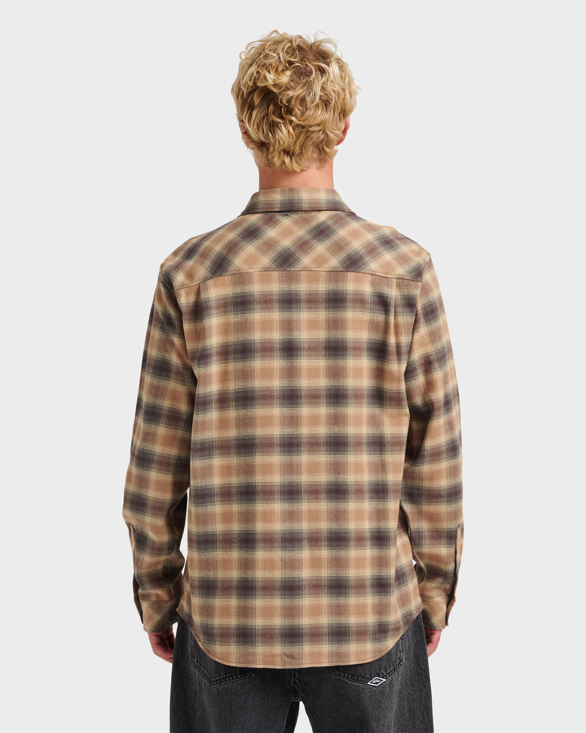 Terrace Stretch Flannel Shirt - Almond | Quick Silver